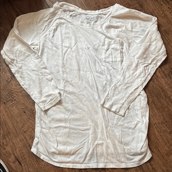 Old Navy Tops - White Long Sleeve Women's Top Maternity shirt medium
